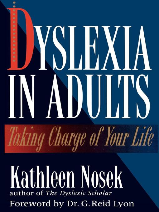 Title details for Dyslexia in Adults by Kathleen Nosek - Available
